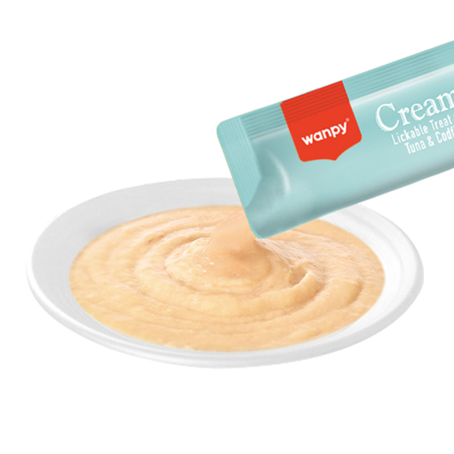 Wanpy Ton & Morina Balıklı Krema Kedi Ödülü