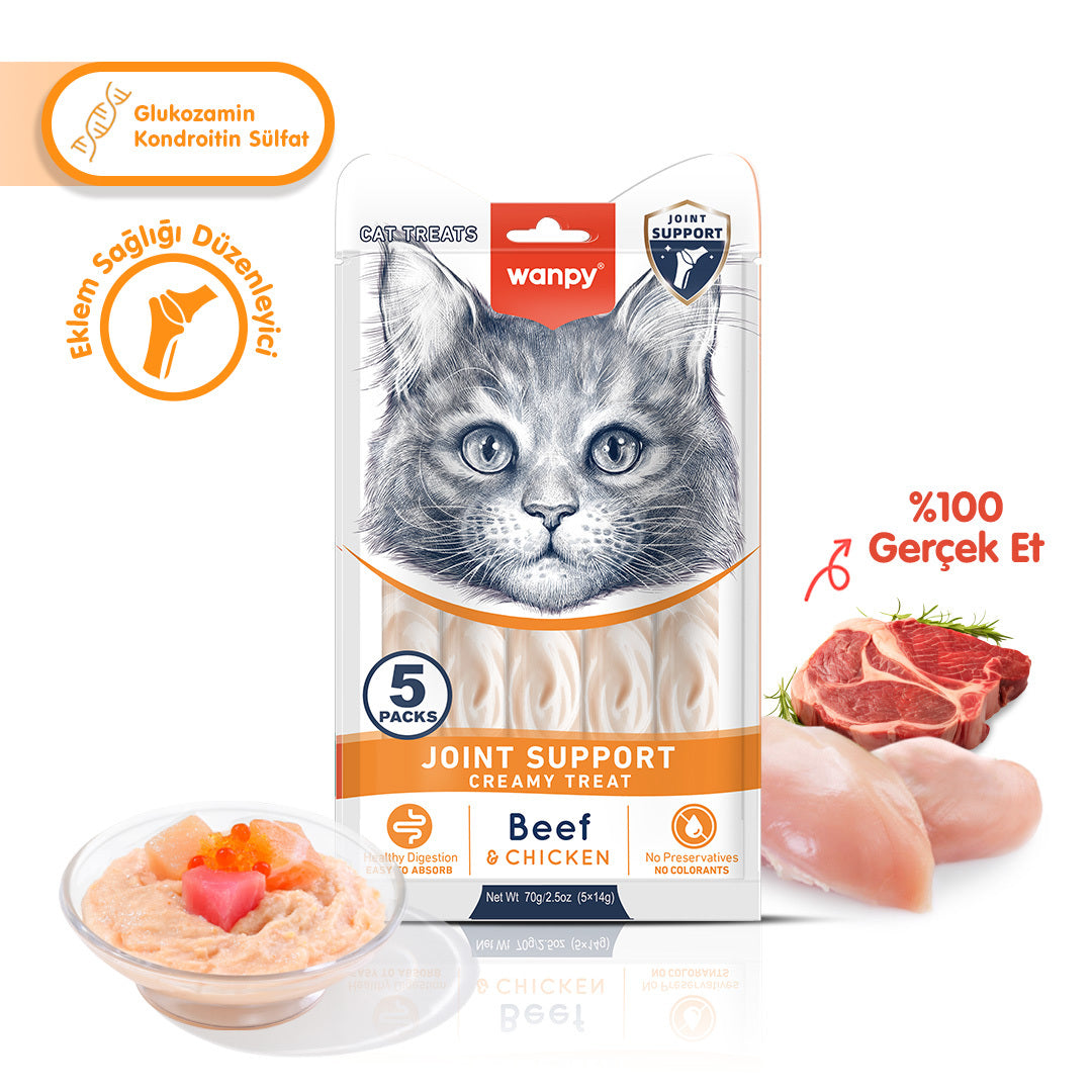 Wanpy Eklem Sağlığı Destekleyici Fonksiyonel Kedi Kreması