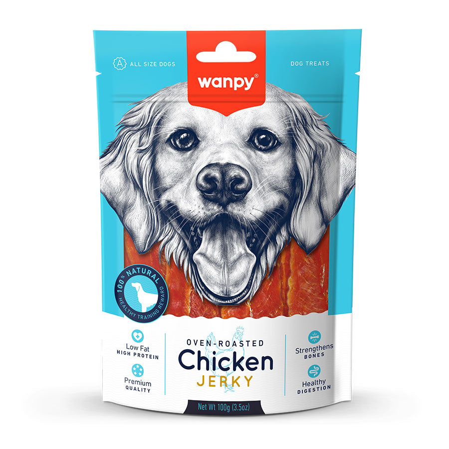 Wanpy Gerçek Tavuk Fileto Köpek Ödülü