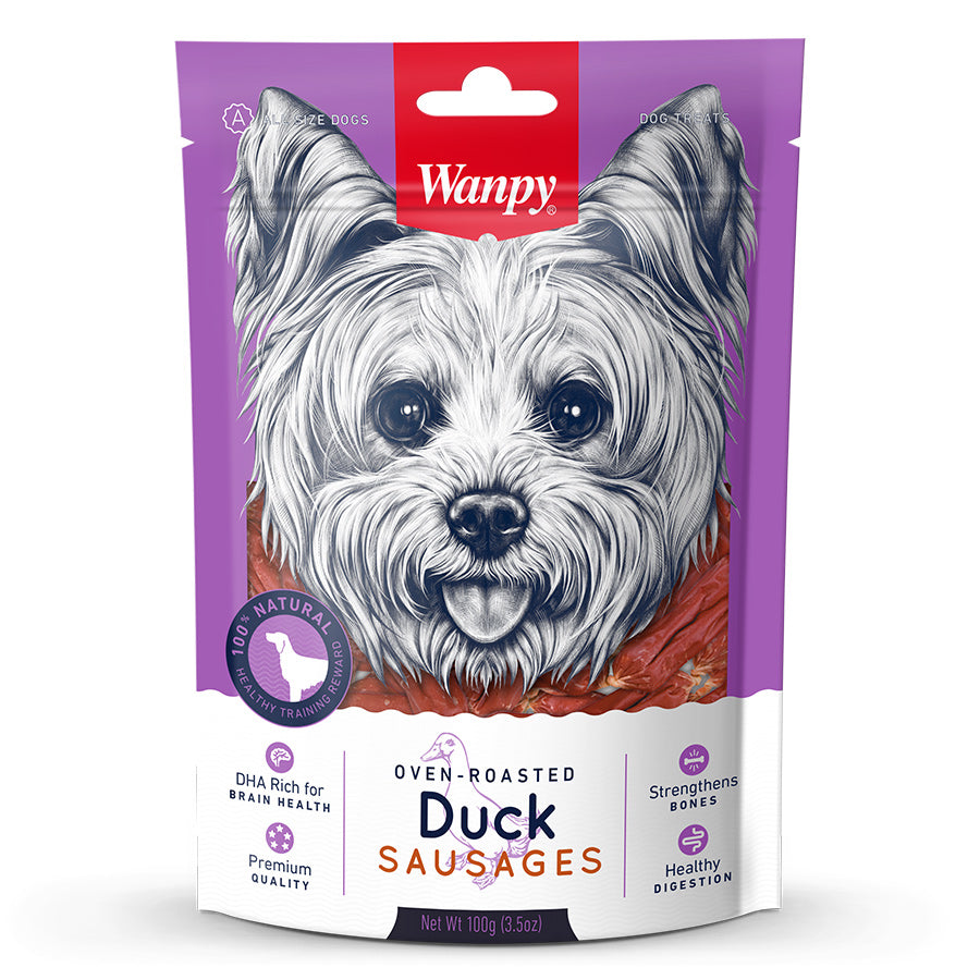 Wanpy Ördek Etli Sosis Köpek Ödülü