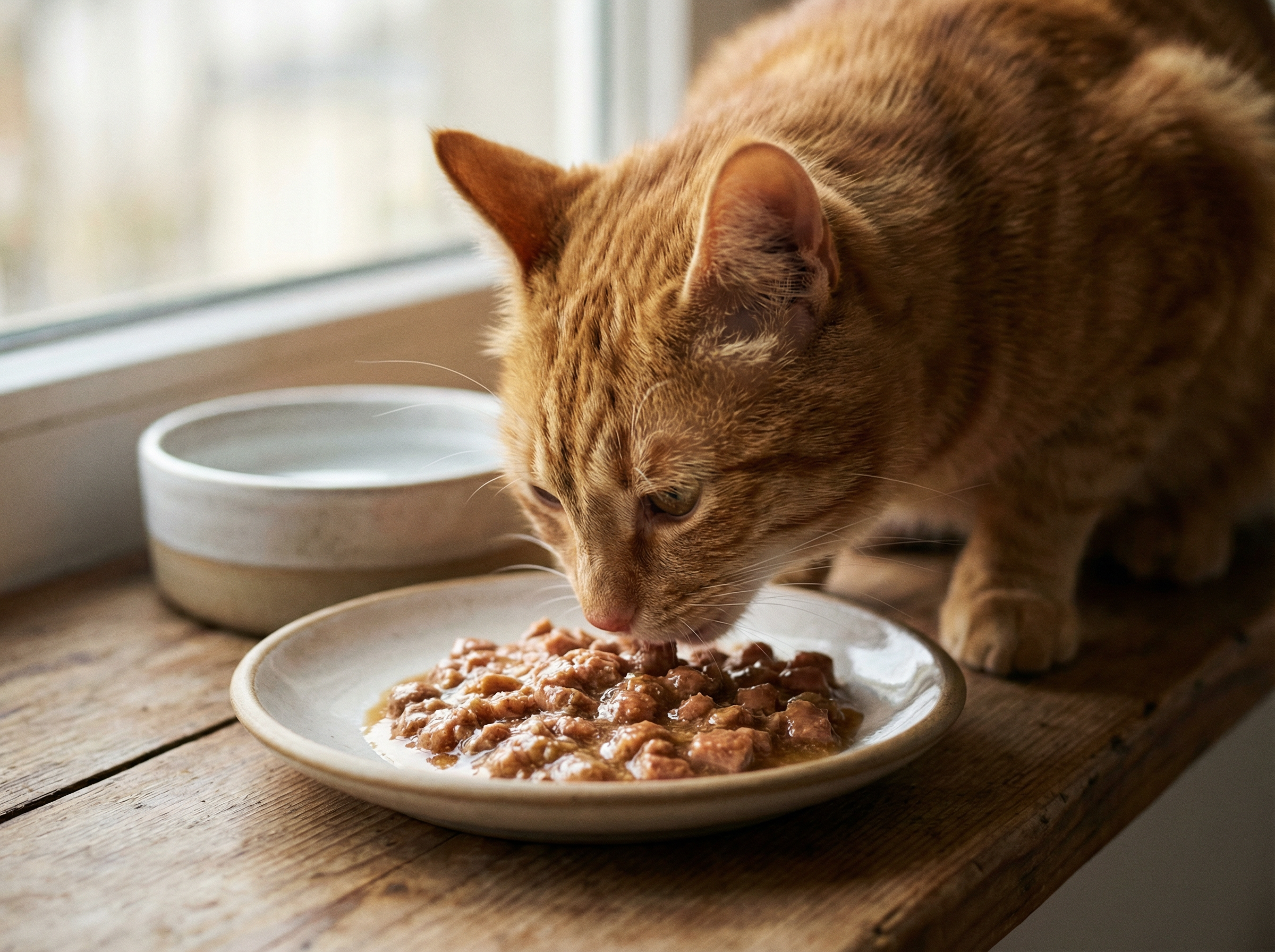 Kedinizin Daha Fazla Su Almasını Sağlamanın Bir Yolu: Yaş Mama