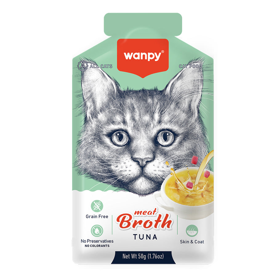 Wanpy Ton Balıklı Tahılsız Kedi Çorbası