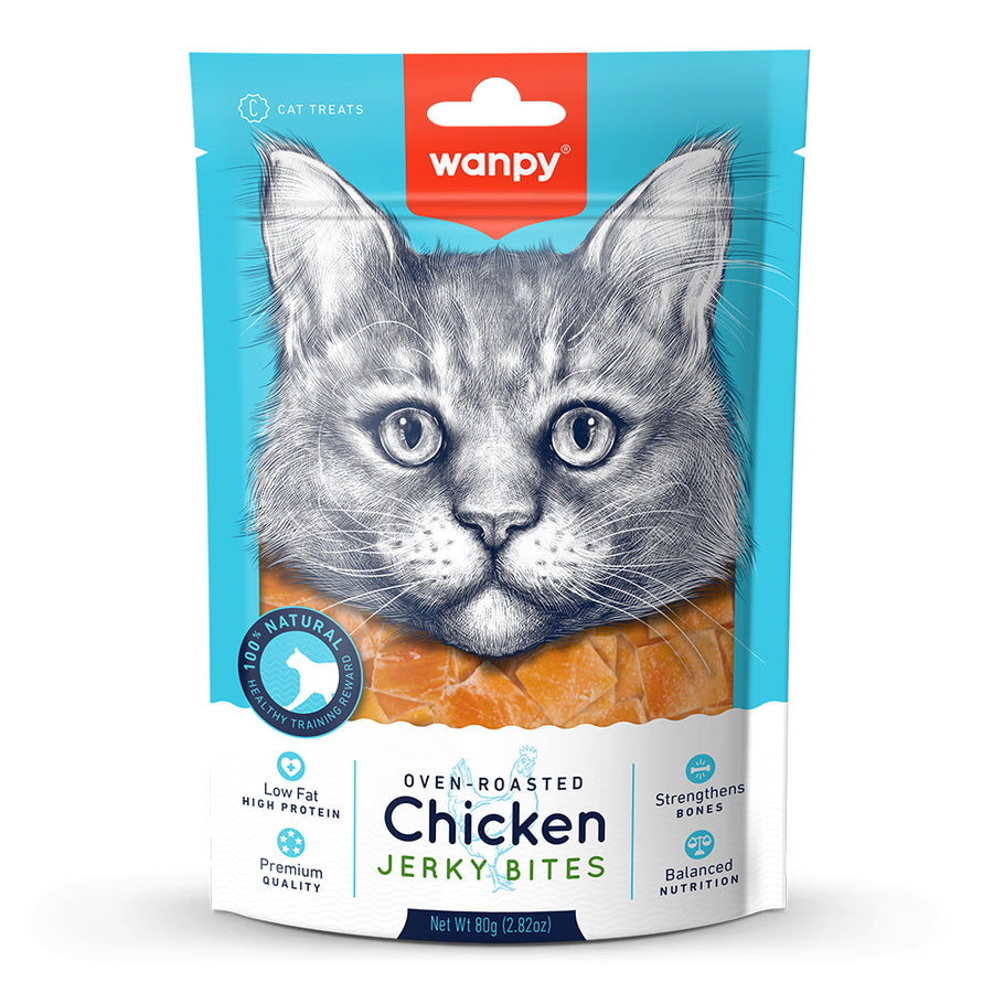 Wanpy Gerçek Tavuk Yumuşak Kedi Ödülü
