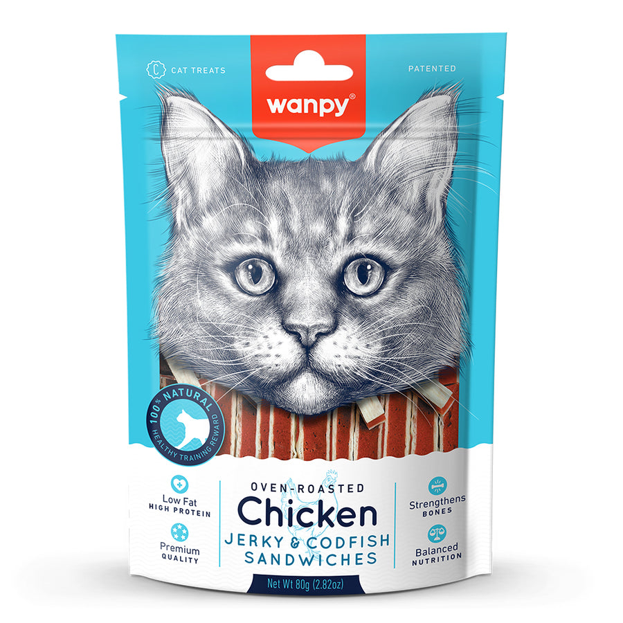 Wanpy Tavuklu & Morina Balıklı Kedi Ödülü