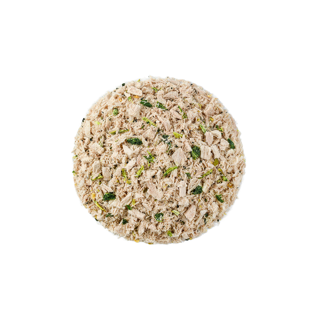 Wanpy Dondurularak Kurutulmuş Fluffy Toppers – Ördek, Brüksel ve Kara Lahana - 30g